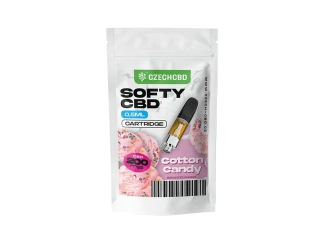 Softy CBD cartridge - Cotton Candy 0,5 ml