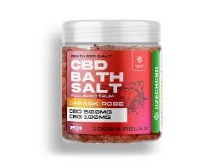 CBD + CBG sůl 500mg - Růže damascénská 110g