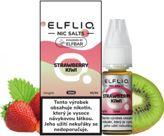 Liquid ELFLIQ Nic SALT Strawberry Kiwi 10ml - 10mg 