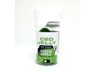 CBD Jelly 25mg - zelené jablko