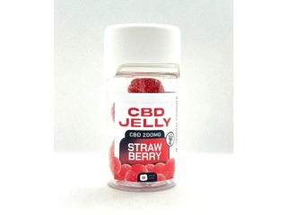 CBD Jelly 25mg - jahoda