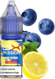 Liquid OXVA OX PASSION Salts Blue Citrus 10ml - 10mg