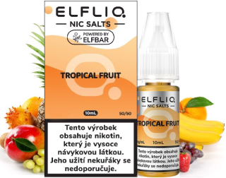 Liquid ELFLIQ Nic SALT Tropical Fruit 10ml - 10mg 