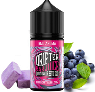 Příchuť Drifter Bar Juice S&V 6ml Blueberry Bubblegum