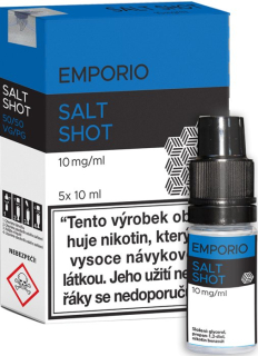 Emporio Booster SALT SHOT Fifty 5x10ml 10mg 5PACK