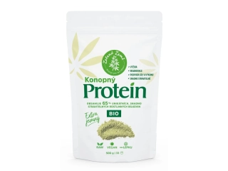 Konopný protein BIO Extra jemný, 500 g 65%