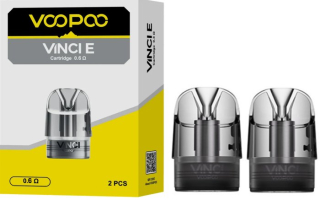 VOOPOO VINCI E cartridge 0,6ohm 5ml 2Pack