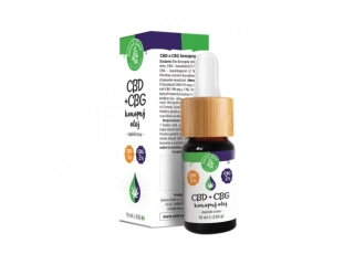 CBD 5% + CBG 2% konopný olej 10ml