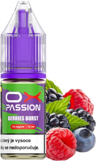 Liquid OXVA OX PASSION Salts Berries Burst 10ml - 10mg